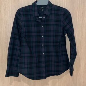 J.Crew Plaid Button-Up Shirt